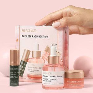Biossance - Radiance Trio Rose Vitamin C Oil Limited Edition Set